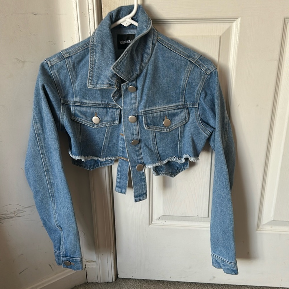 Cropped Jean jacket